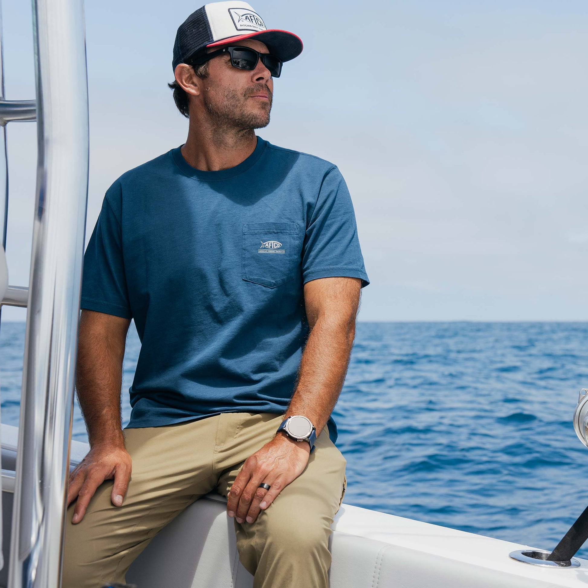 AFTCO All Day Fishing Pants Sand