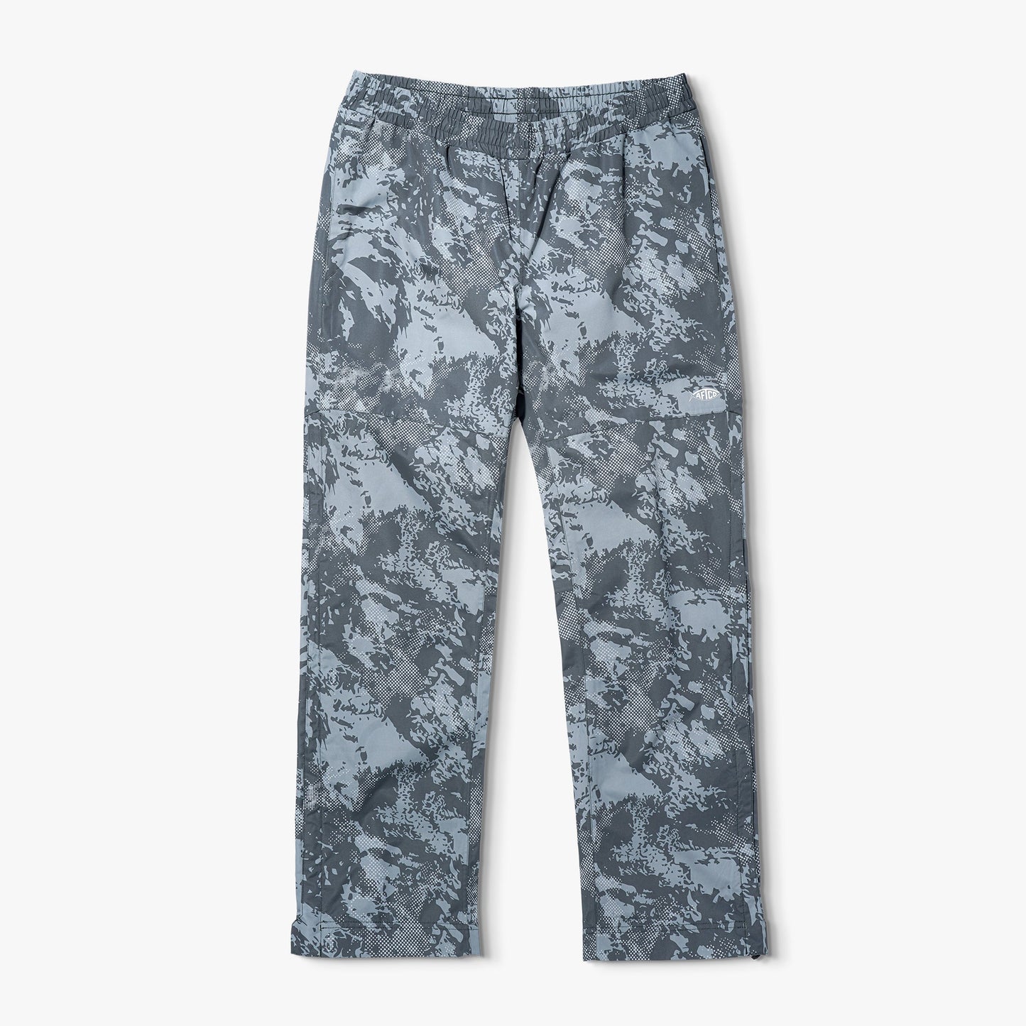 AFTCO Crossing Printed Camo Fishing Pants Steel Storm Camo