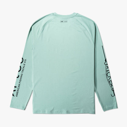 AFTCO AFTCO x Kicker Samurai LS Sun Protection Shirt Aquifer