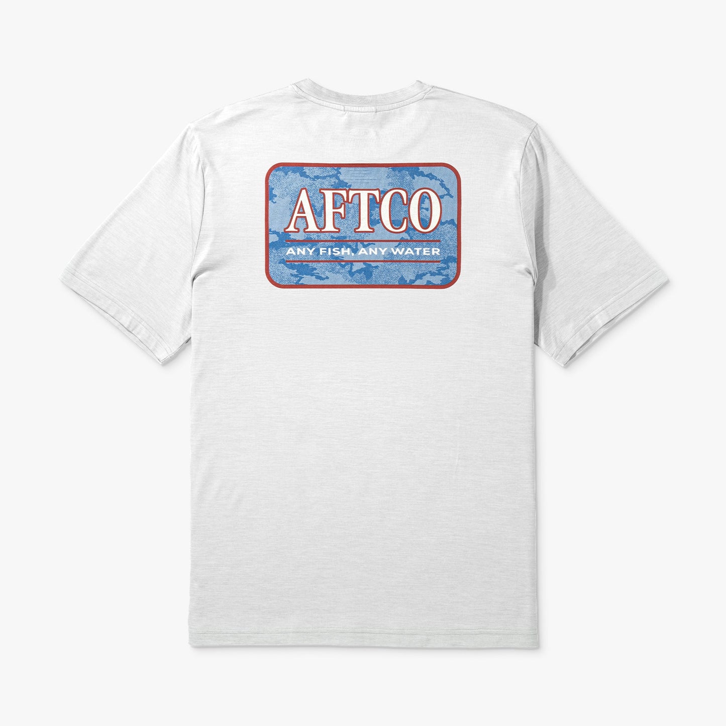 AFTCO Undercover Short Sleeve Sun Protection Shirt Athletic Heather