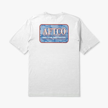 AFTCO Undercover Short Sleeve Sun Protection Shirt Athletic Heather