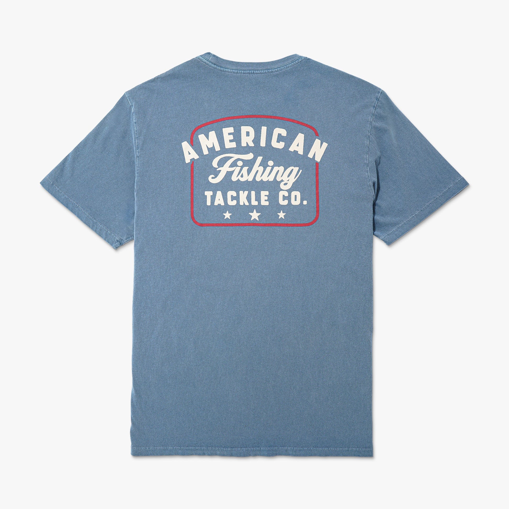 AFTCO Memphis Short Sleeve Men's Fishing T-Shirt Bering Sea