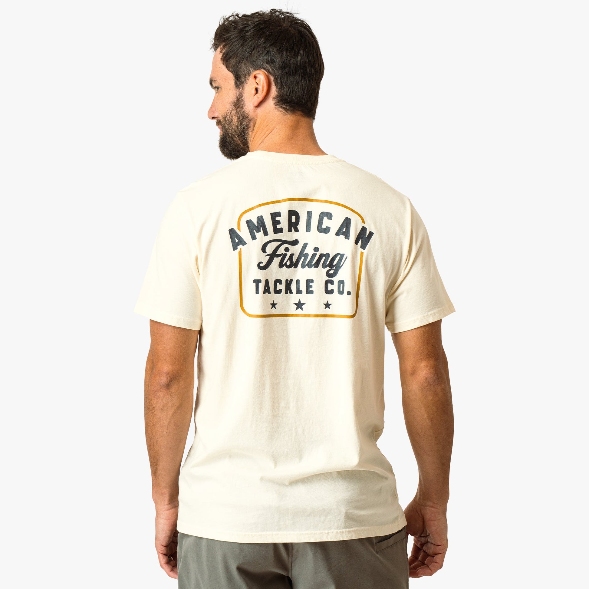 AFTCO Memphis Short Sleeve Men's Fishing T-Shirt Bering Sea