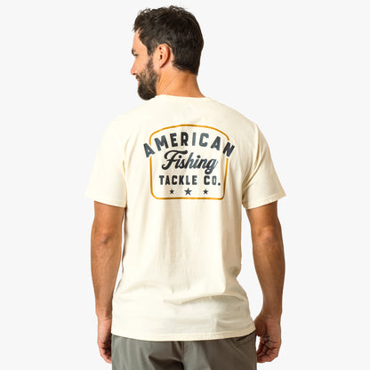 AFTCO Memphis Short Sleeve Men's Fishing T-Shirt Bering Sea