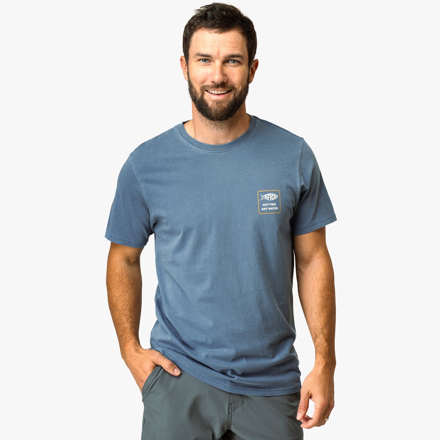AFTCO FYOF Short Sleeve Men's Fishing T-Shirt Bering Sea