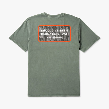 AFTCO Yesterday Short Sleeve Men's Fishing T-Shirt Cream