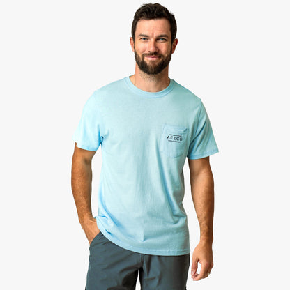 AFTCO Tropics Short Sleeve Men's Fishing T-Shirt Clearwater