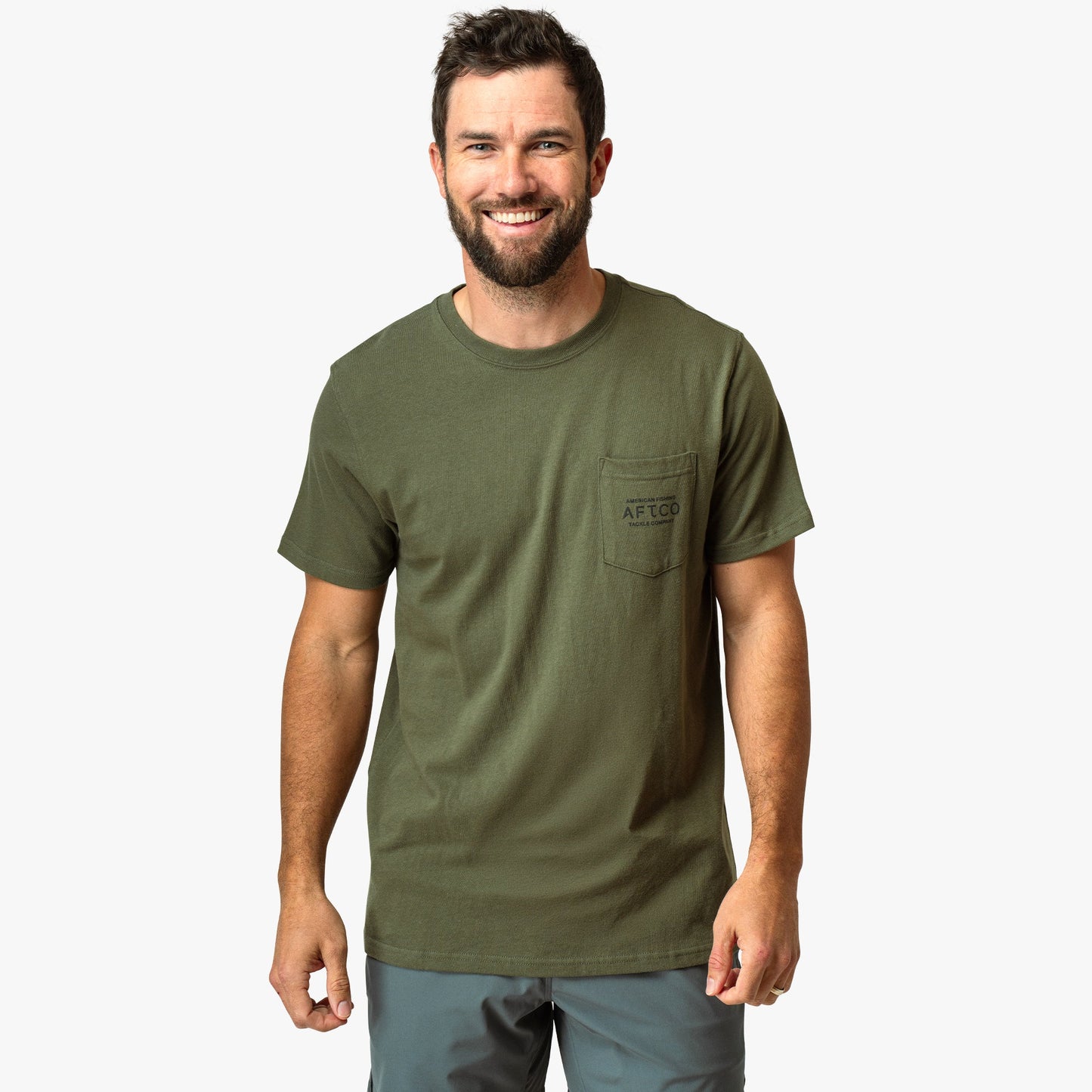 AFTCO Tropics Short Sleeve Men's Fishing T-Shirt Clearwater
