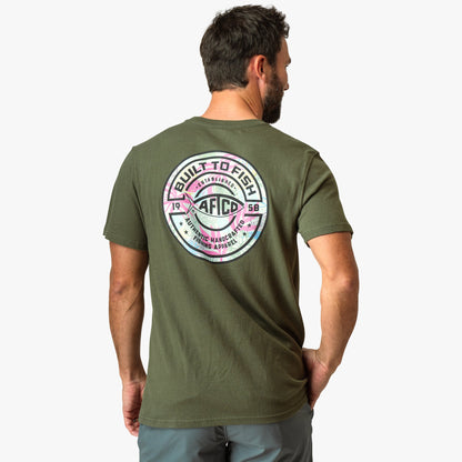 AFTCO Tropics Short Sleeve Men's Fishing T-Shirt Clearwater
