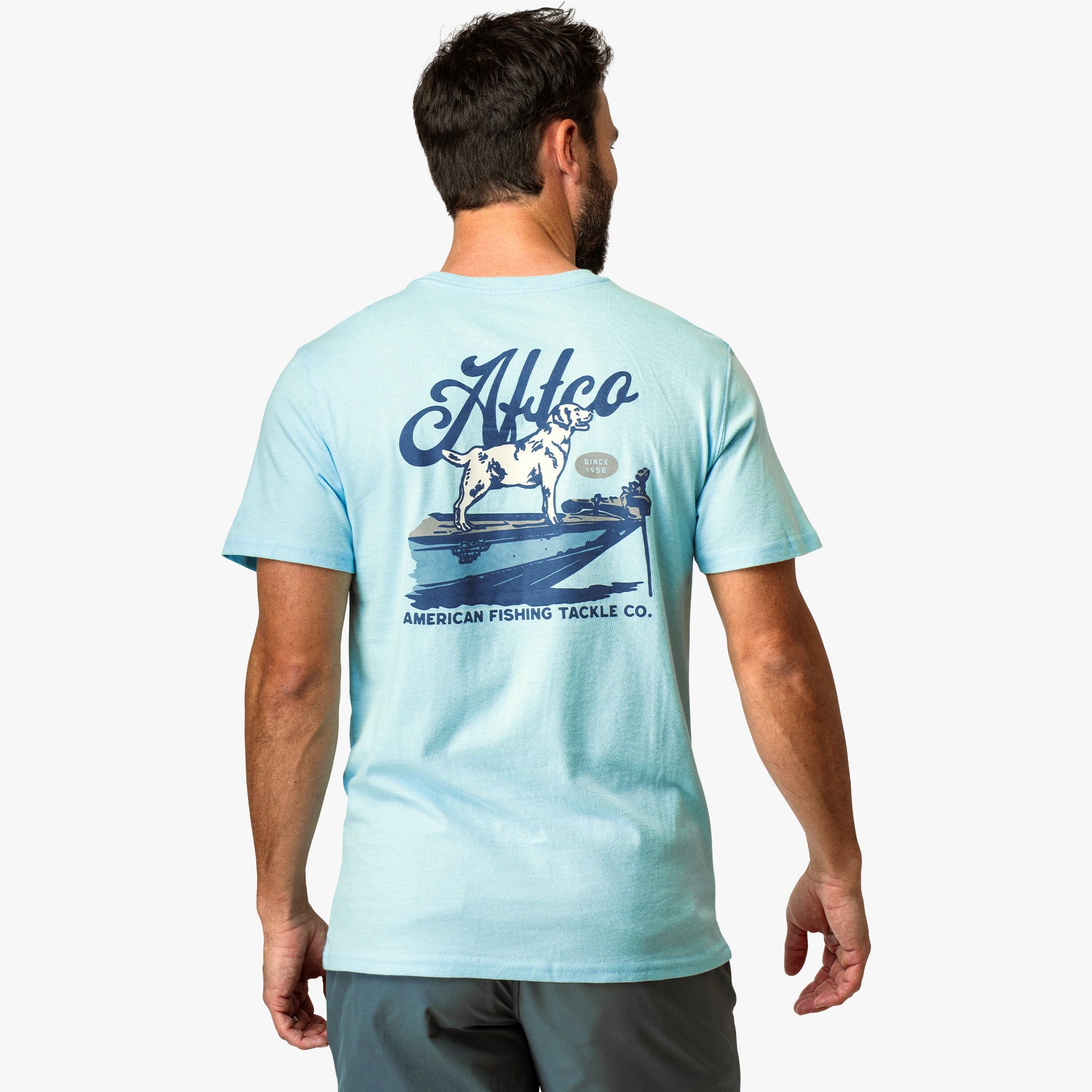 AFTCO Co Pilot Short Sleeve Men's Fishing T-Shirt Clearwater