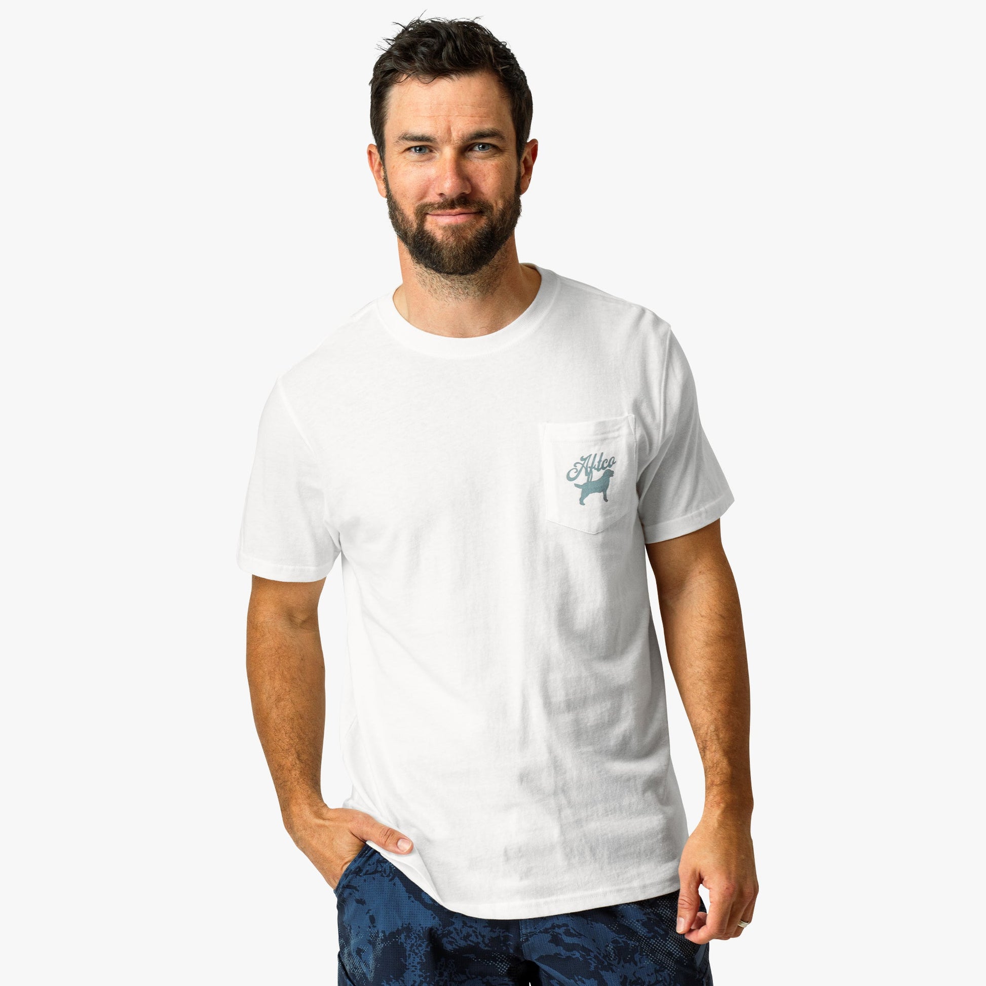 AFTCO Co Pilot Short Sleeve Men's Fishing T-Shirt Clearwater