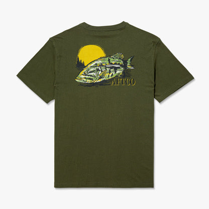 AFTCO Reflection Short Sleeve Fishing T-Shirt Clearwater
