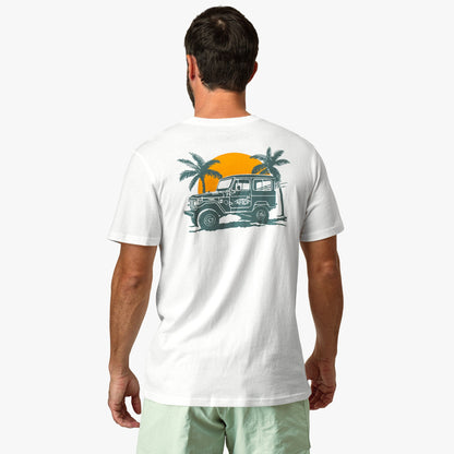 AFTCO Nomad Short Sleeve Men's Fishing T-Shirt Melon