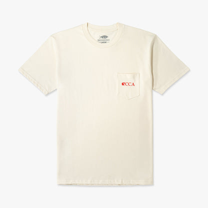 AFTCO CCA Father's Day SS T-Shirt Ecru