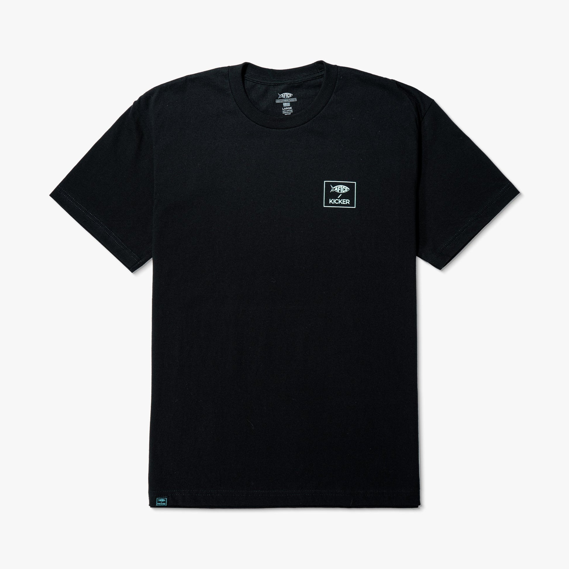 AFTCO Interlock T-Shirt Black