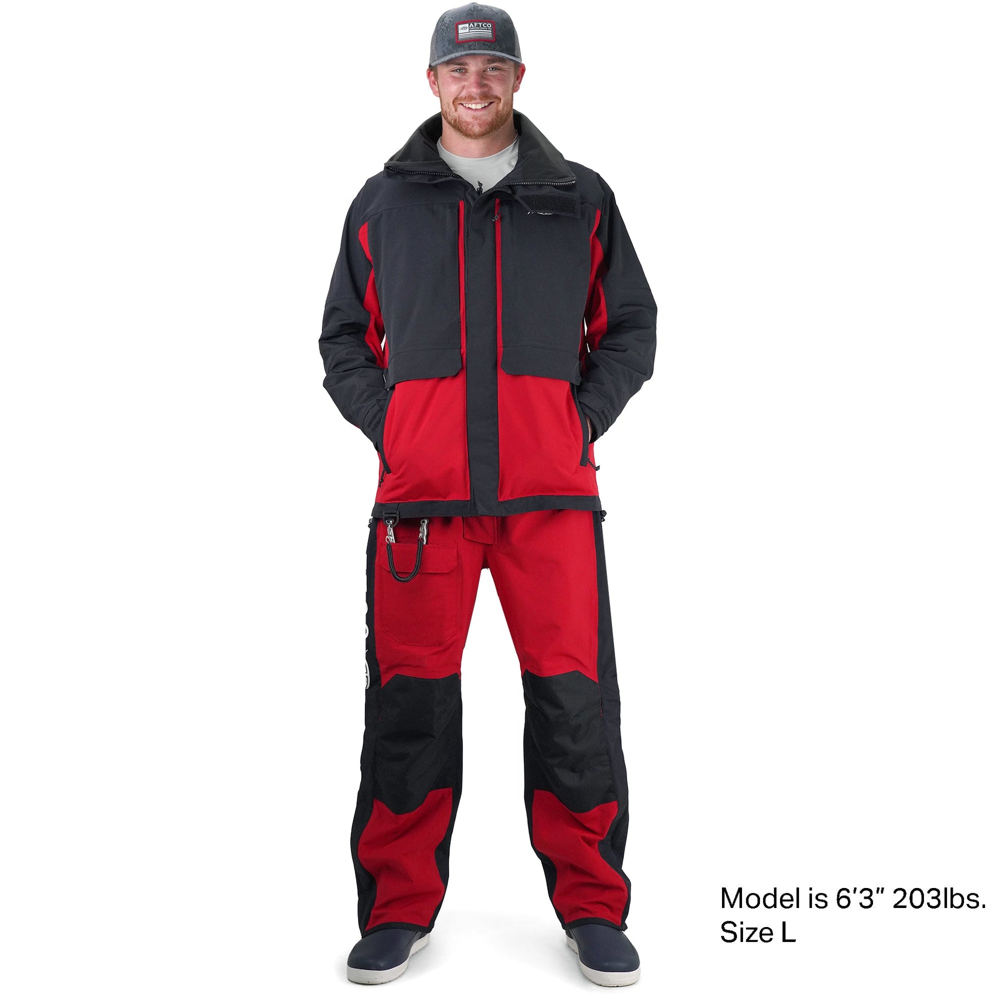 AFTCO Hydronaut® Heavy-Duty Jacket True Red