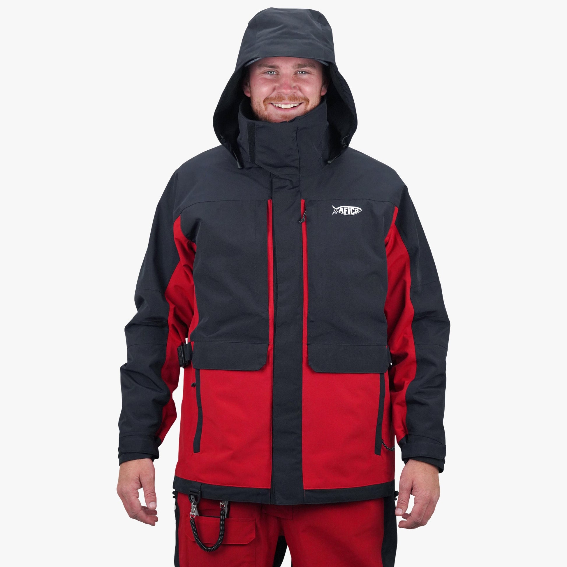 AFTCO Hydronaut® Heavy-Duty Jacket True Red