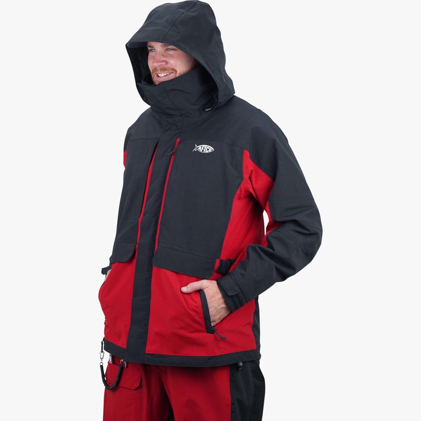 AFTCO Hydronaut® Heavy-Duty Jacket True Red