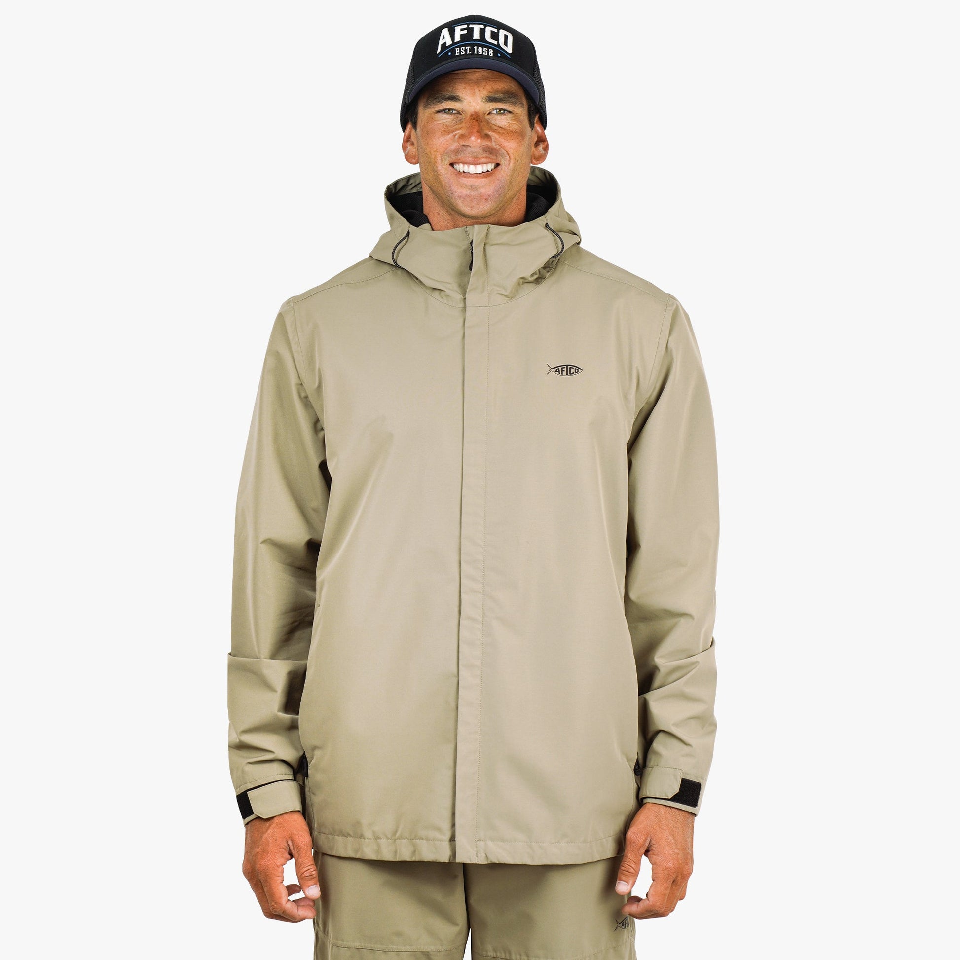 AFTCO Crossing Fishing Jacket Coriander