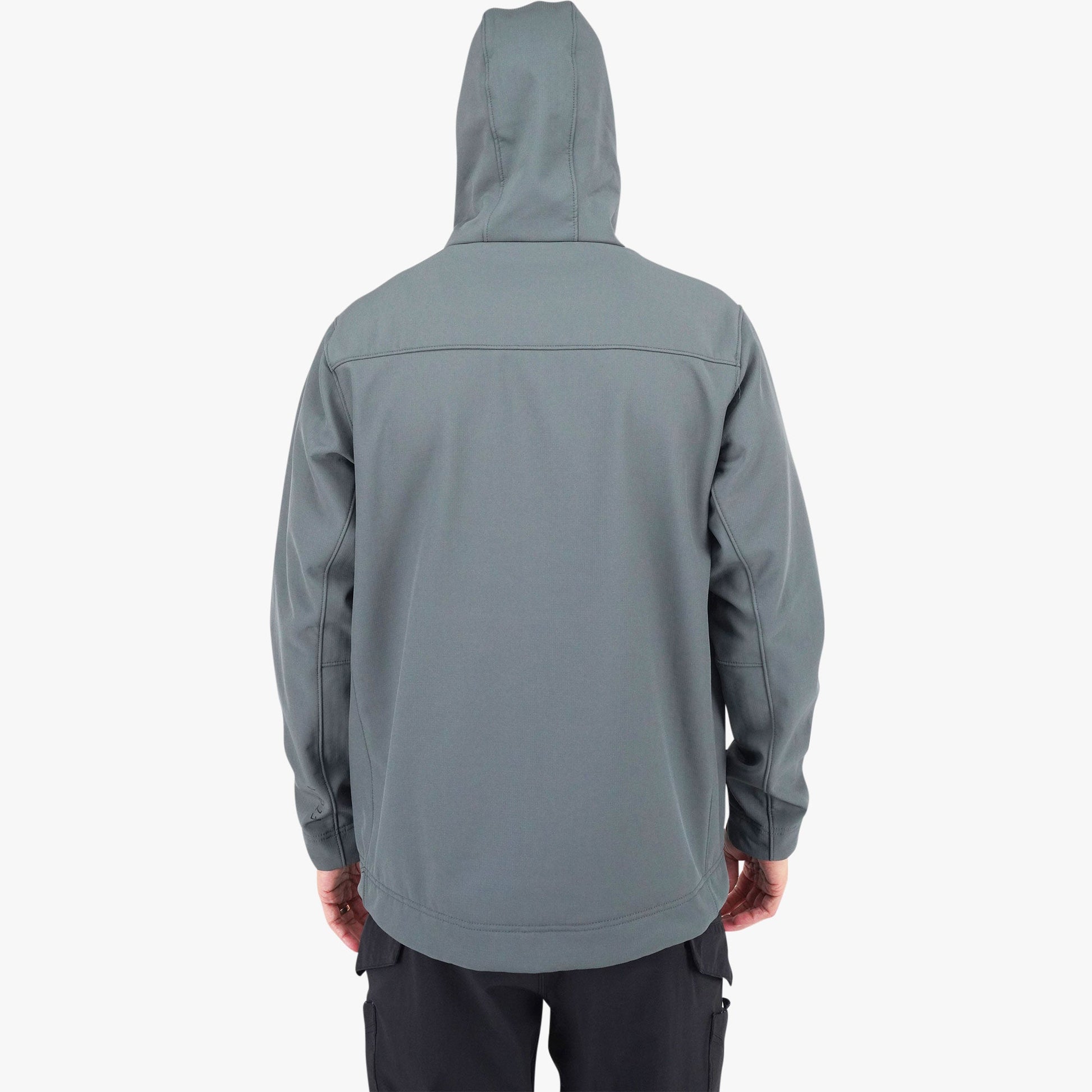 AFTCO Reaper Windproof Pullover Hoodie - Stretch Softshell Charcoal