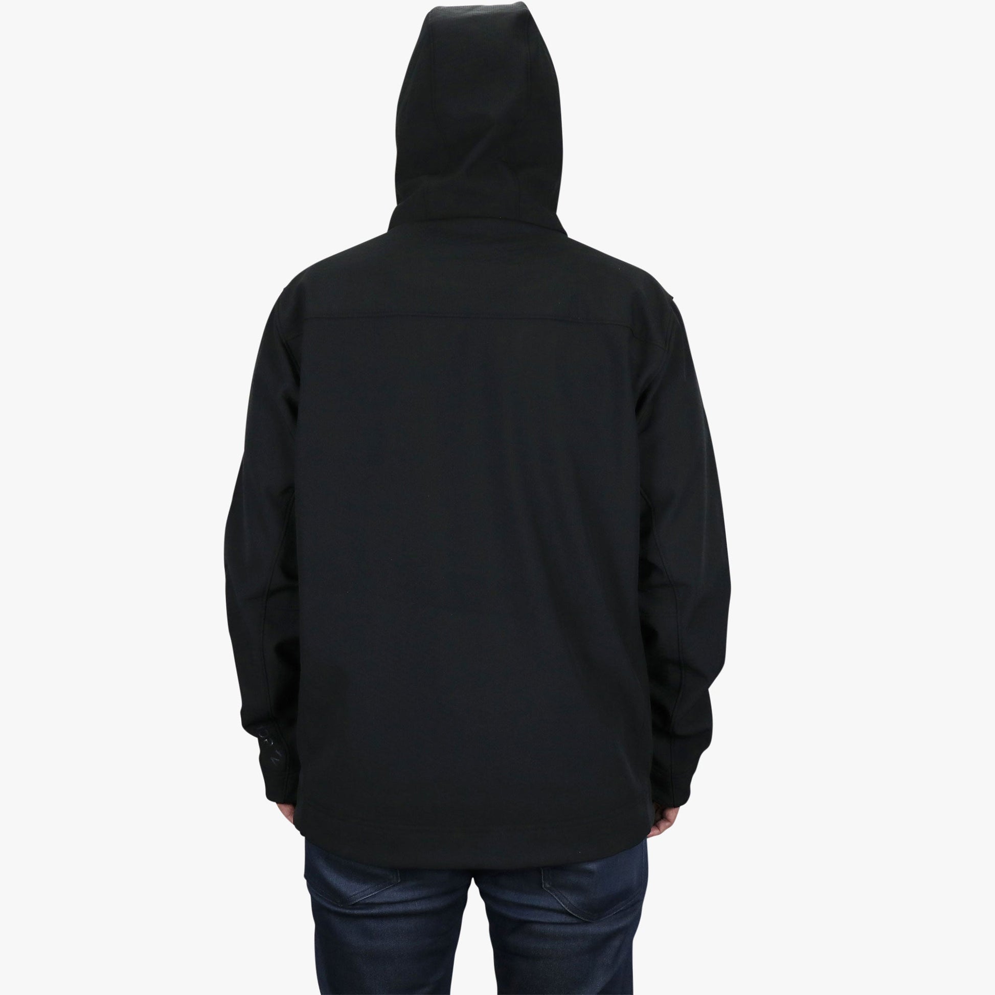 AFTCO Reaper Windproof Pullover Hoodie - Stretch Softshell Charcoal