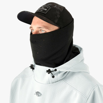 AFTCO Reaper Windproof Pullover Hoodie - Stretch Softshell Charcoal