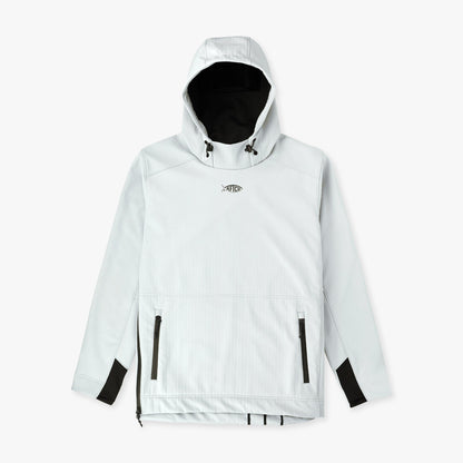 AFTCO Reaper Windproof Pullover Hoodie - Stretch Softshell Charcoal