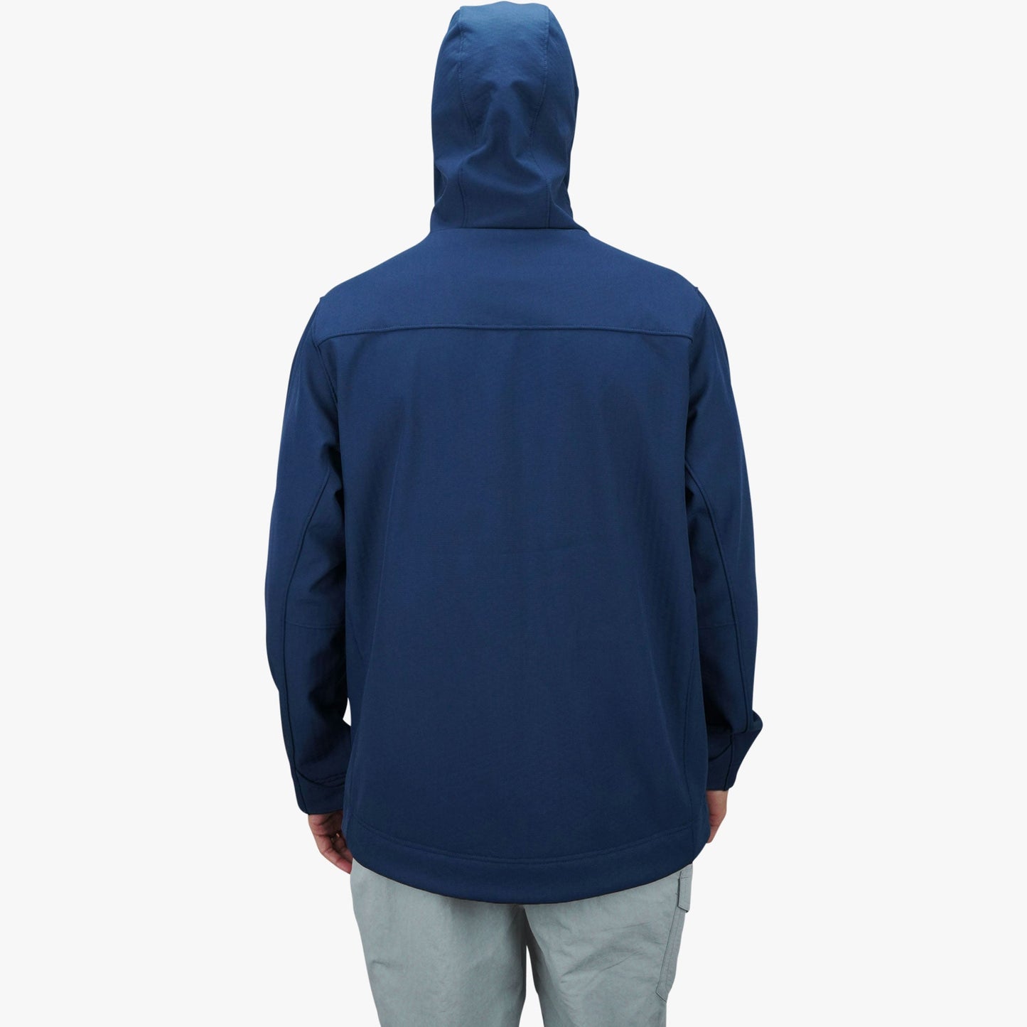 AFTCO Reaper Windproof Pullover Hoodie - Stretch Softshell Charcoal