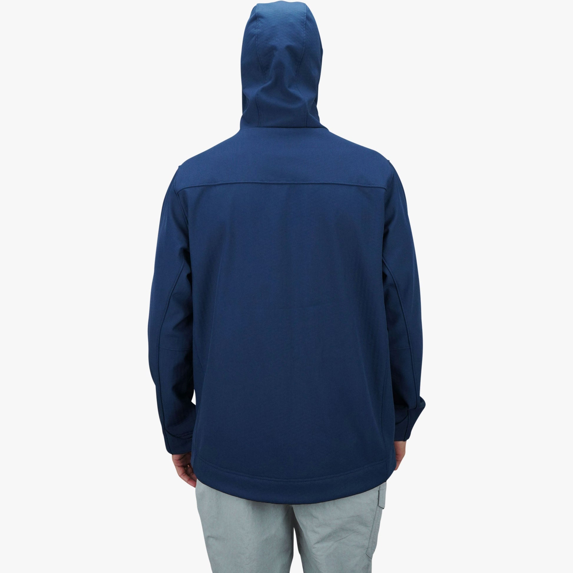 AFTCO Reaper Windproof Pullover Hoodie - Stretch Softshell Charcoal