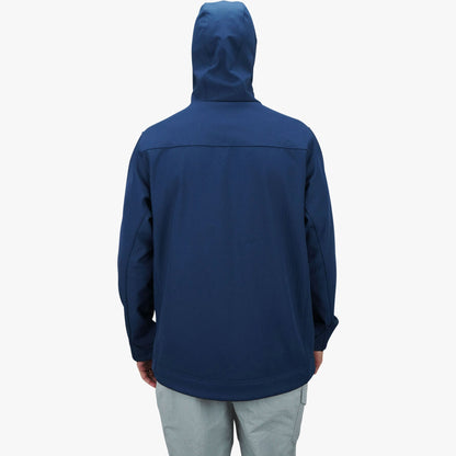 AFTCO Reaper Windproof Pullover Hoodie - Stretch Softshell Charcoal