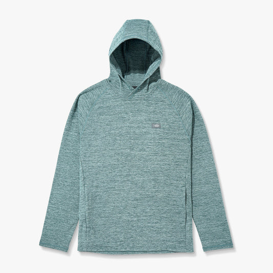 AFTCO Coastal Layer Pullover Hoodie Dark Sea Heather