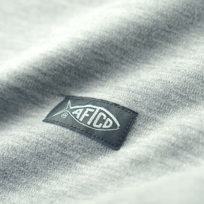 AFTCO Coastal Layer Pullover Hoodie Dark Sea Heather