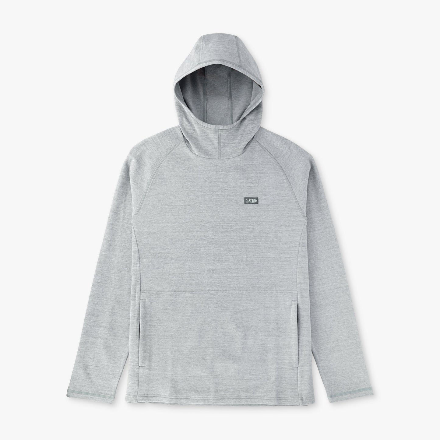 AFTCO Coastal Layer Pullover Hoodie Dark Sea Heather