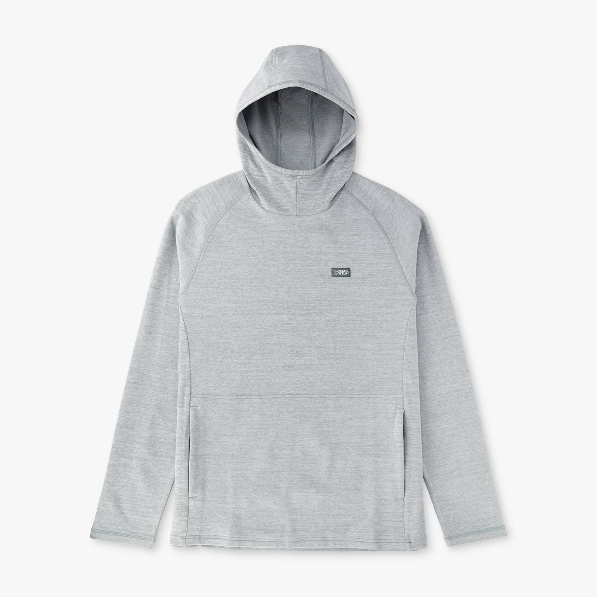 AFTCO Coastal Layer Pullover Hoodie Dark Sea Heather
