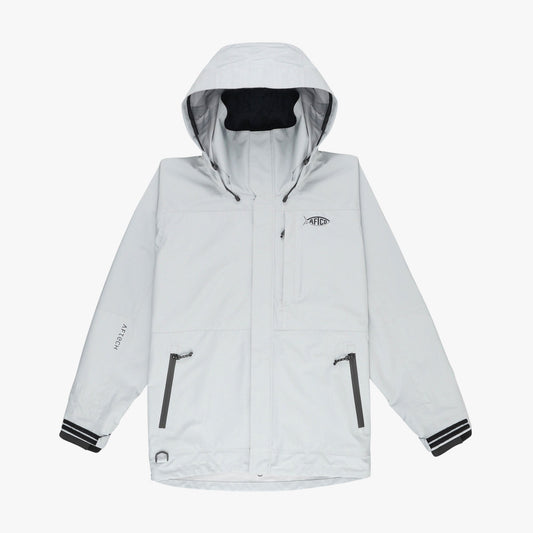 AFTCO Barricade Rain Gear Jacket Light Gray