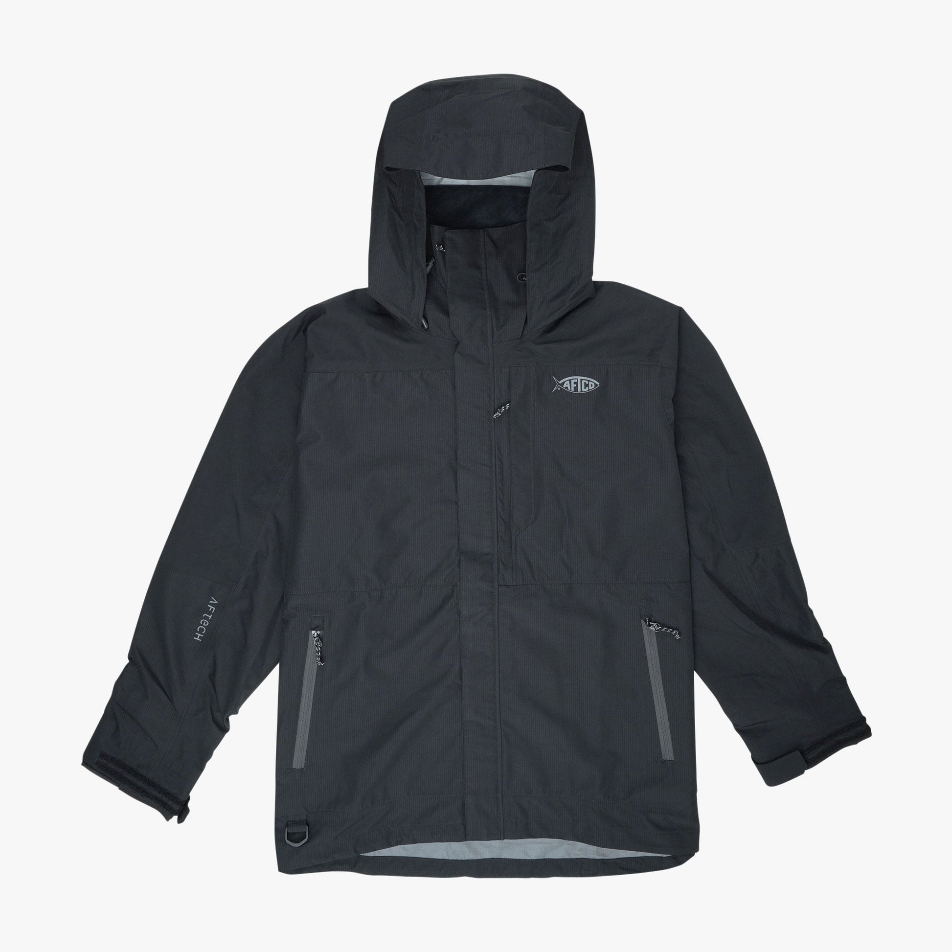 AFTCO Barricade Rain Gear Jacket Light Gray