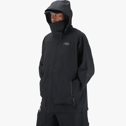AFTCO Barricade Rain Gear Jacket Light Gray