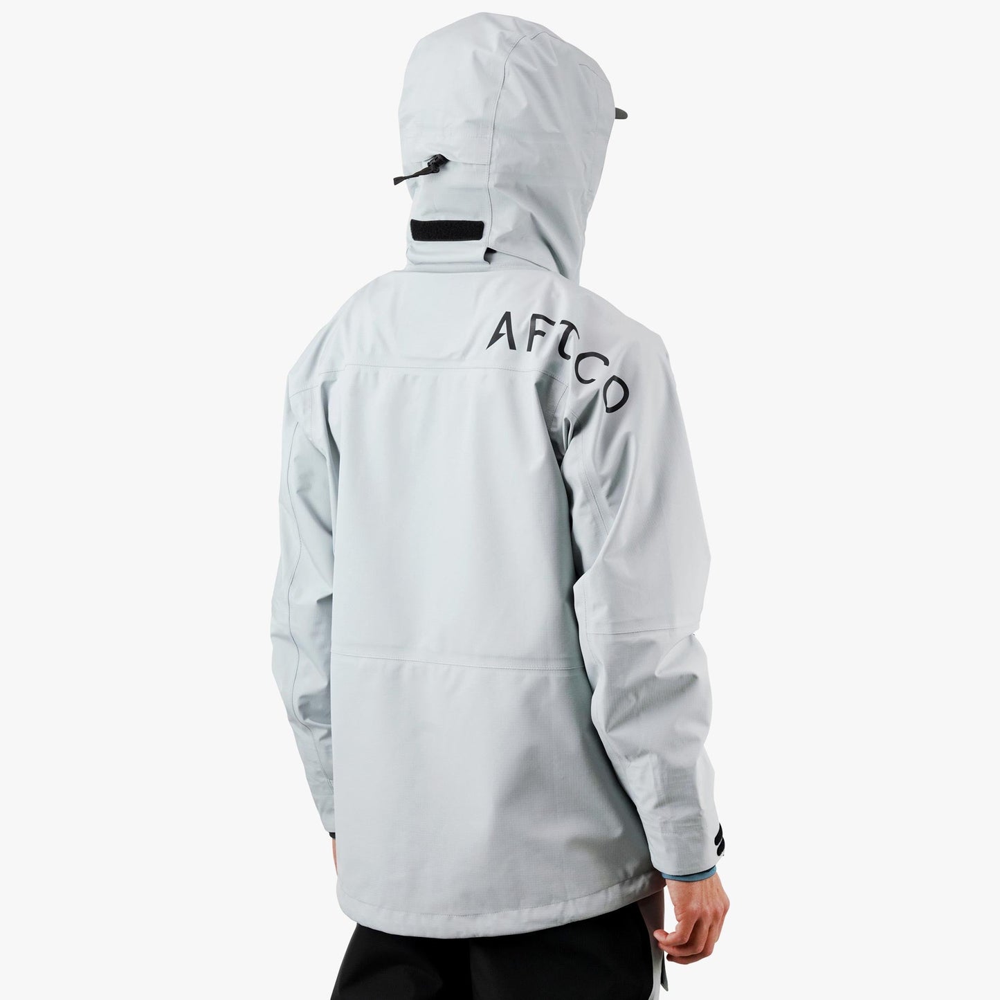 AFTCO Barricade Rain Gear Jacket Light Gray