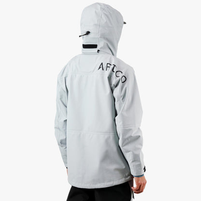AFTCO Barricade Rain Gear Jacket Light Gray