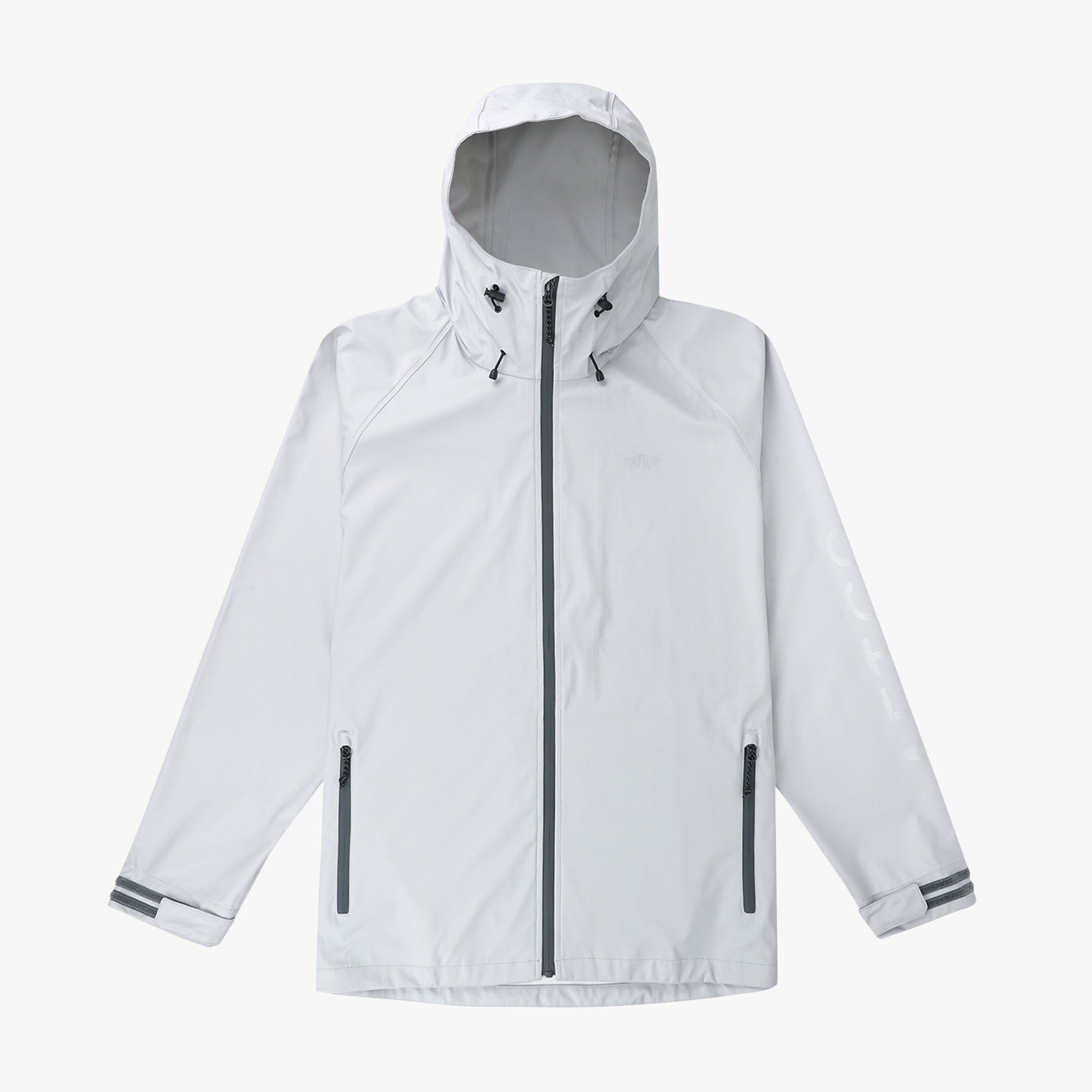 AFTCO Seafarer Fishing Rain Jacket Silver