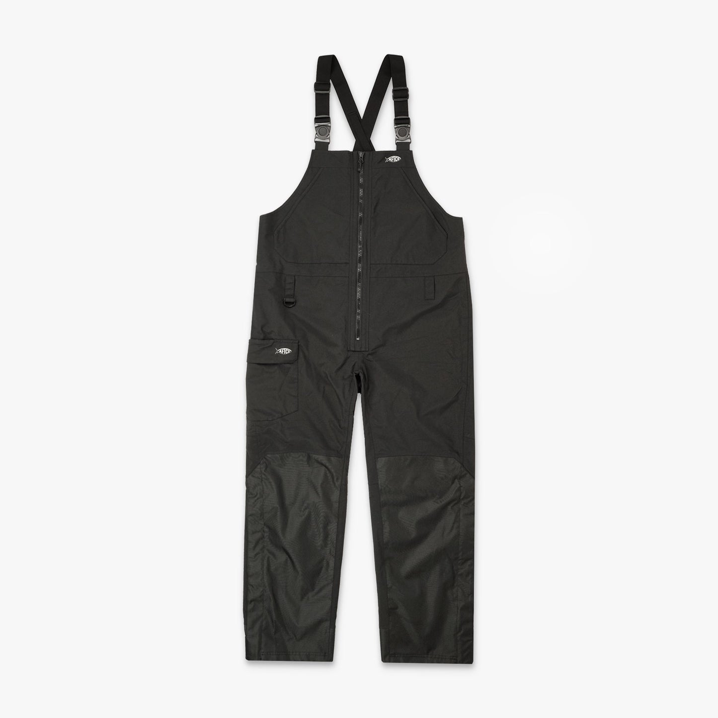 AFTCO Hydrobib Waterproof Fishing Bib Black