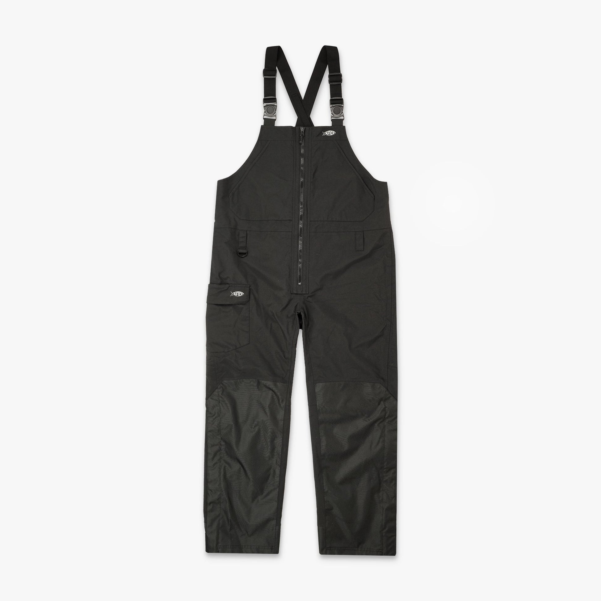 AFTCO Hydrobib Waterproof Fishing Bib Black