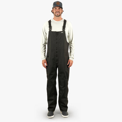 AFTCO Hydrobib Waterproof Fishing Bib Black