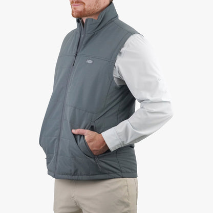 AFTCO Crosswind Insulated Vest Charcoal