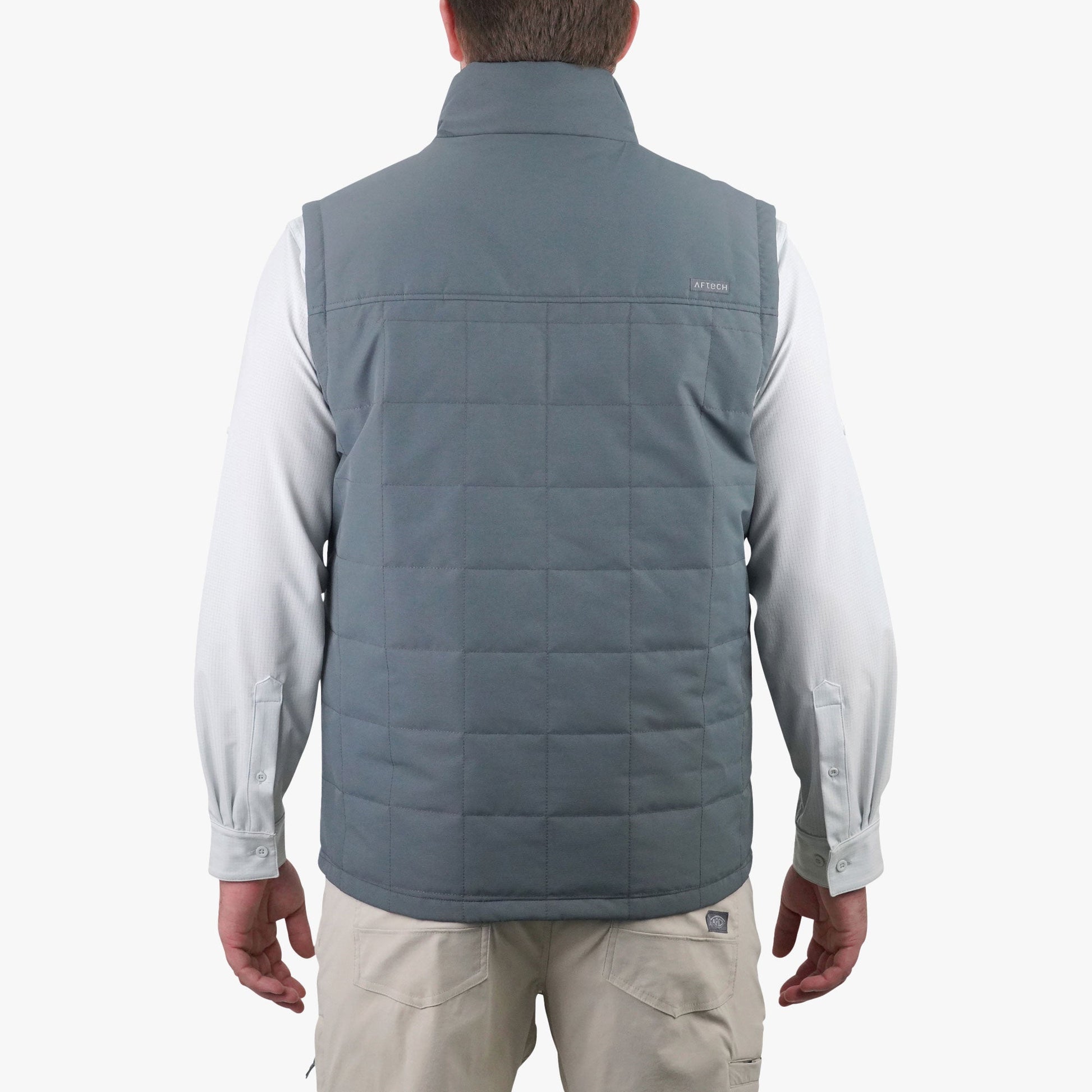 AFTCO Crosswind Insulated Vest Charcoal