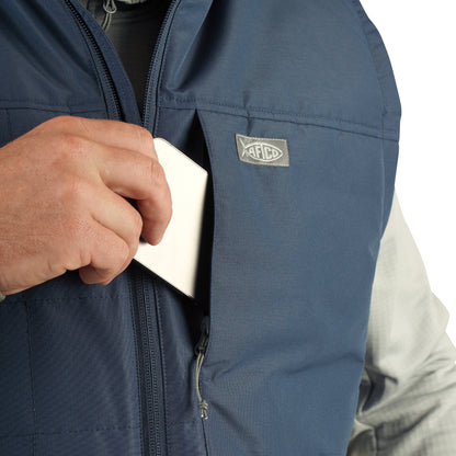 AFTCO Crosswind Insulated Vest Charcoal