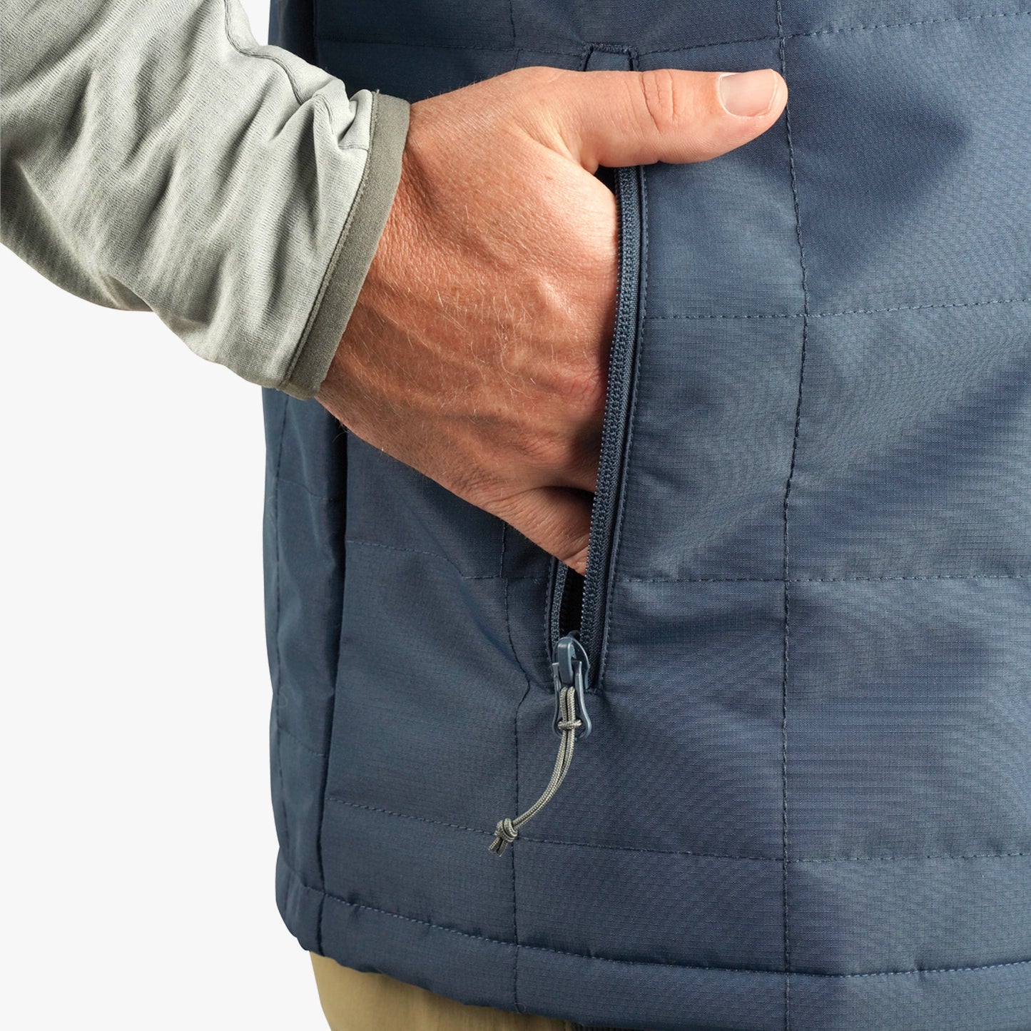 AFTCO Crosswind Insulated Vest Charcoal