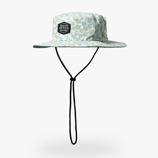 AFTCO Tropics Booney Fishing Hat Aqua Glass