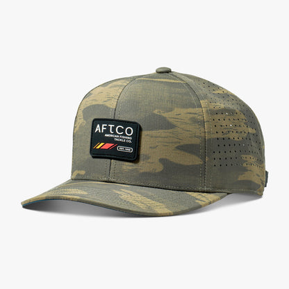 AFTCO Shoreline Tech Fishing Hat Oxide Blur Camo