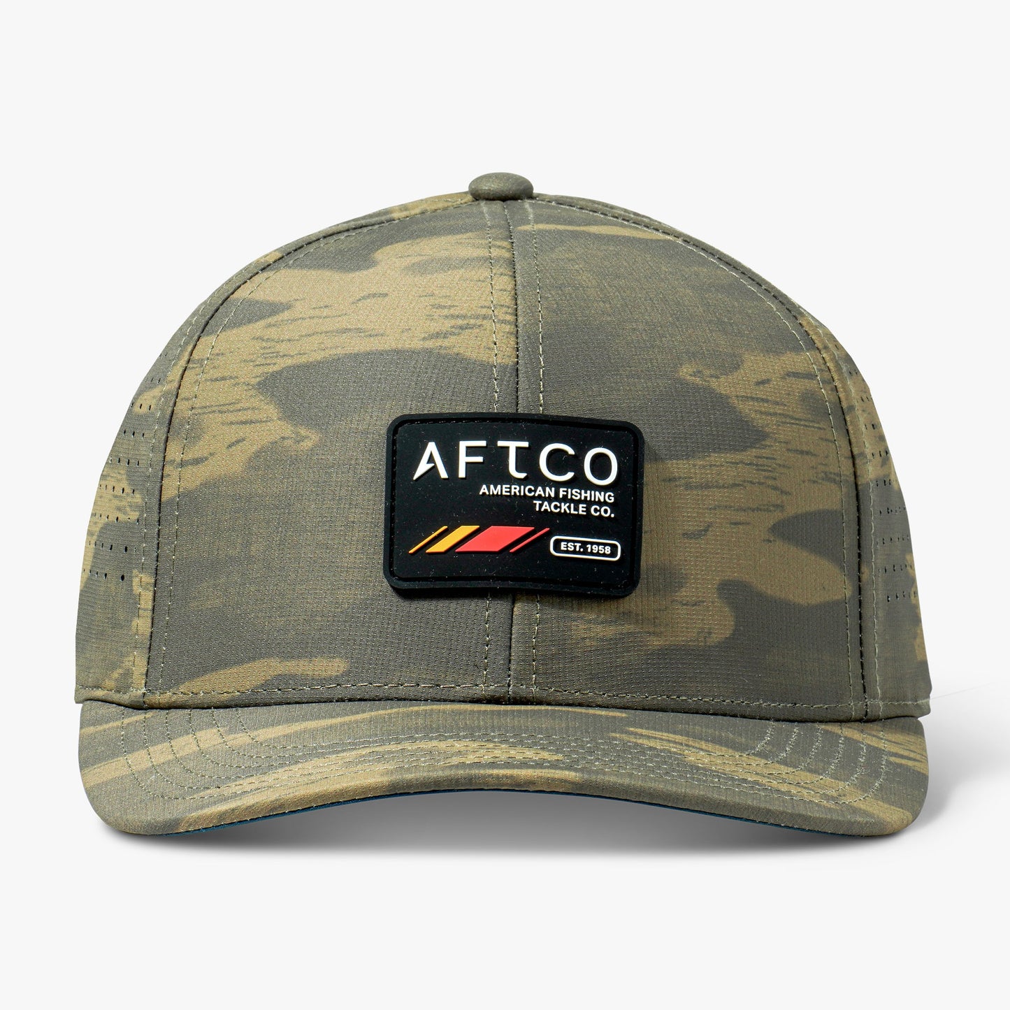 AFTCO Shoreline Tech Fishing Hat Oxide Blur Camo